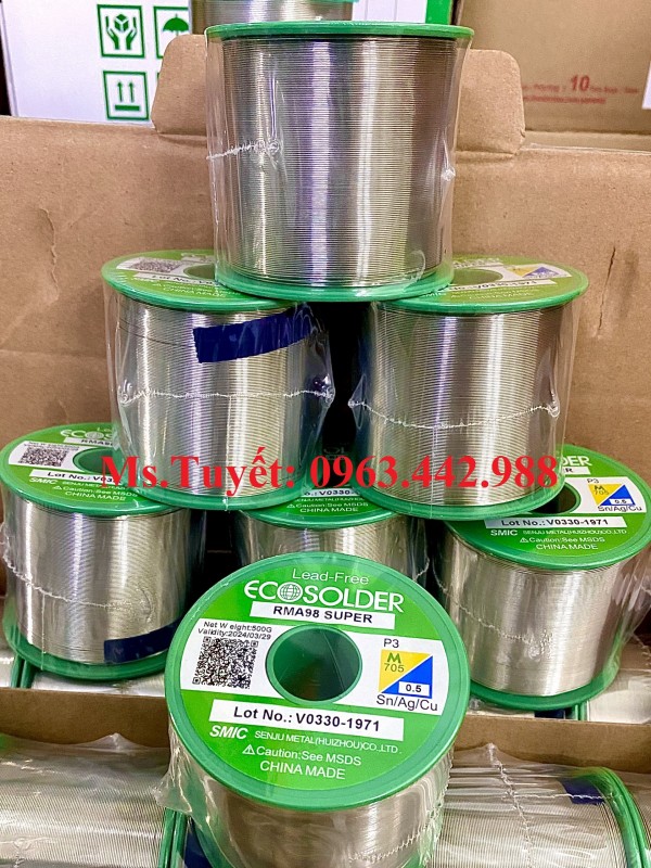 Cuộn Thiếc Hàn SMIC Eco Solder 0.5mm