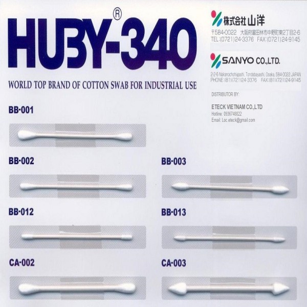 Tăm bông Huby-340